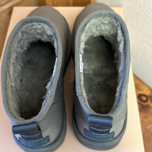 NIB UGG Reese Cooper Ultra Mini Men's 8 Unisex Waterproof Boot Shoe Wool Lining - Picture 7 of 14